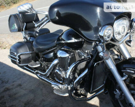 Фото на отзыв с оценкой 4.6 о Yamaha XVS 1300 Midnight Star 2009 году выпуска от автора "Игорь" с текстом: Очень классный мотоцикл семейства круизеров. Владею им на протяжении четырёх лет. За период време...