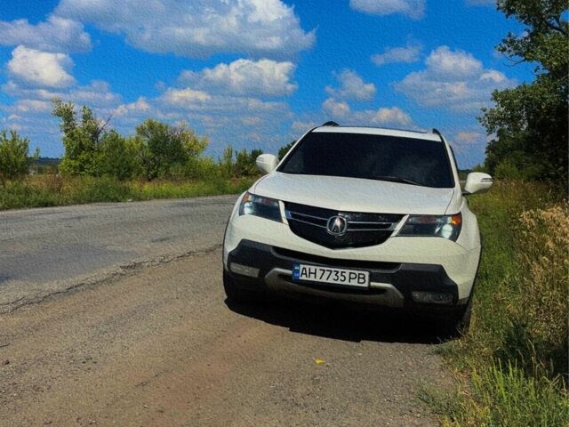 Белый Акура МДХ, объемом двигателя 3.7 л и пробегом 246 тыс. км за 10500 $, фото 1 на Automoto.ua
