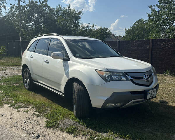 Белый Акура МДХ, объемом двигателя 3.66 л и пробегом 202 тыс. км за 12500 $, фото 1 на Automoto.ua