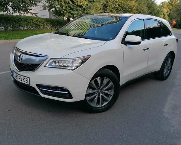 Белый Акура МДХ, объемом двигателя 3.5 л и пробегом 220 тыс. км за 13950 $, фото 1 на Automoto.ua