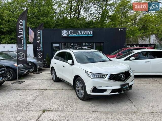 Белый Акура МДХ, объемом двигателя 3.47 л и пробегом 120 тыс. км за 21950 $, фото 1 на Automoto.ua