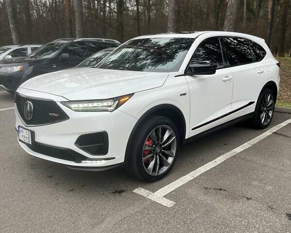 Белый Акура МДХ, объемом двигателя 3 л и пробегом 61 тыс. км за 53000 $, фото 1 на Automoto.ua