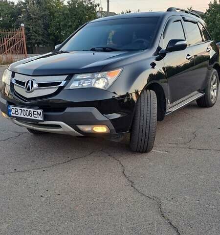 Черный Акура МДХ, объемом двигателя 3.66 л и пробегом 197 тыс. км за 13400 $, фото 1 на Automoto.ua