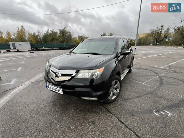 Черный Акура МДХ, объемом двигателя 3.66 л и пробегом 215 тыс. км за 8300 $, фото 1 на Automoto.ua