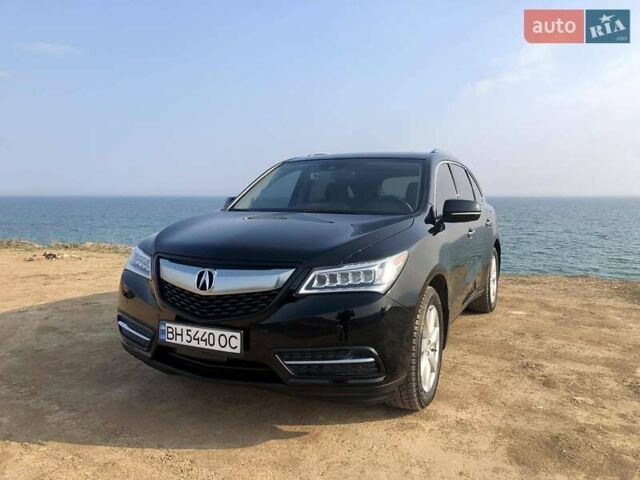 Черный Акура МДХ, объемом двигателя 3.5 л и пробегом 130 тыс. км за 29500 $, фото 1 на Automoto.ua