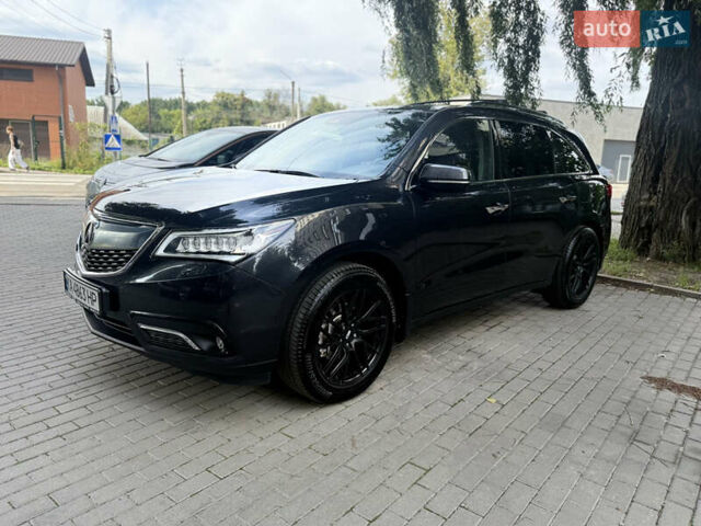 Черный Акура МДХ, объемом двигателя 3.47 л и пробегом 120 тыс. км за 18900 $, фото 1 на Automoto.ua