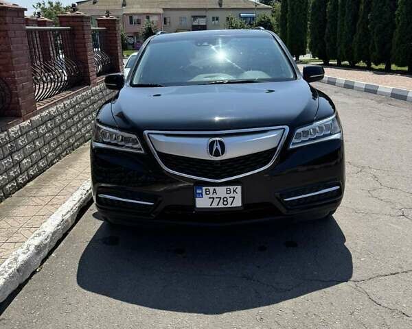 Черный Акура МДХ, объемом двигателя 3.47 л и пробегом 205 тыс. км за 18500 $, фото 1 на Automoto.ua