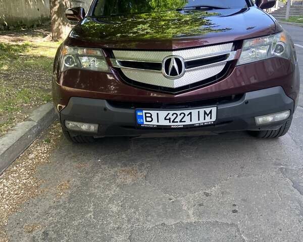 Красный Акура МДХ, объемом двигателя 3.66 л и пробегом 270 тыс. км за 9800 $, фото 1 на Automoto.ua