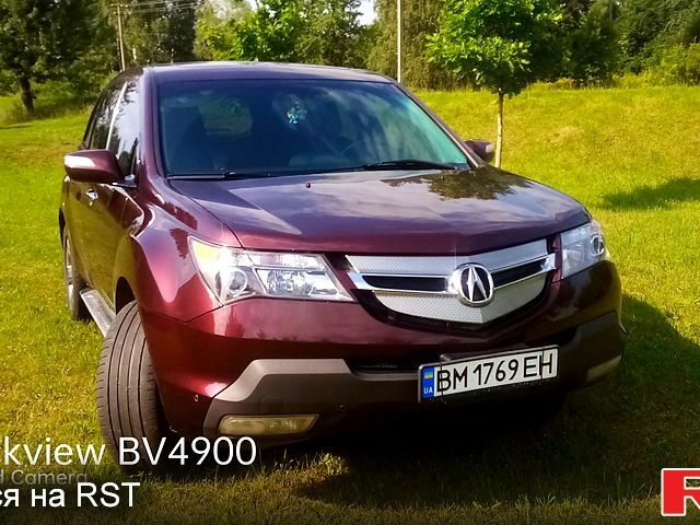Красный Акура МДХ, объемом двигателя 3.7 л и пробегом 216 тыс. км за 12500 $, фото 1 на Automoto.ua