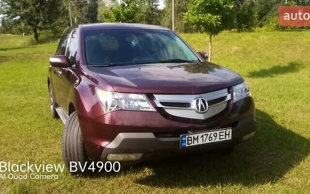 Красный Акура МДХ, объемом двигателя 3.66 л и пробегом 216 тыс. км за 12500 $, фото 1 на Automoto.ua