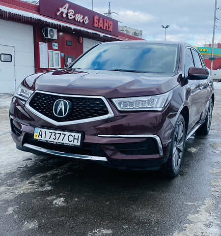 Красный Акура МДХ, объемом двигателя 3.5 л и пробегом 189 тыс. км за 22500 $, фото 1 на Automoto.ua