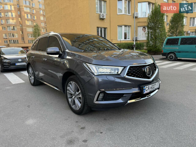 Серый Акура МДХ, объемом двигателя 3 л и пробегом 143 тыс. км за 27400 $, фото 1 на Automoto.ua