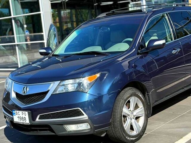 Синій Акура МДХ, об'ємом двигуна 3.7 л та пробігом 131 тис. км за 13000 $, фото 1 на Automoto.ua