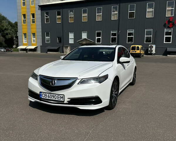 Белый Акура ТЛХ, объемом двигателя 2.4 л и пробегом 160 тыс. км за 14300 $, фото 1 на Automoto.ua