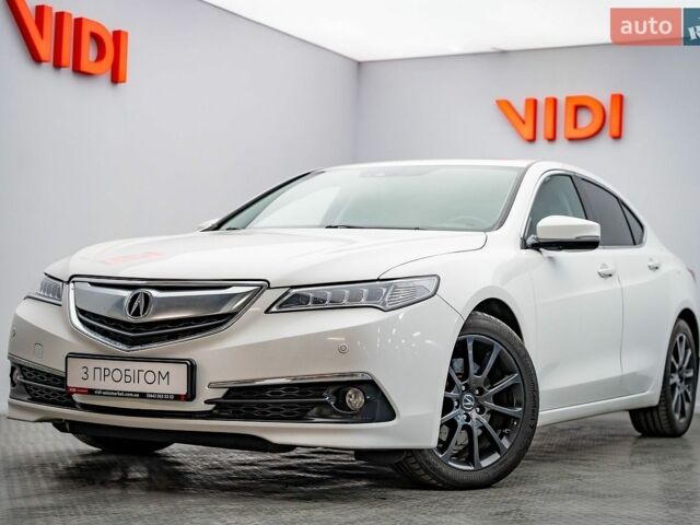Белый Акура ТЛХ, объемом двигателя 3.5 л и пробегом 156 тыс. км за 15208 $, фото 1 на Automoto.ua