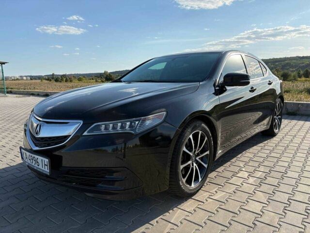 Черный Акура ТЛХ, объемом двигателя 3.5 л и пробегом 155 тыс. км за 12700 $, фото 1 на Automoto.ua