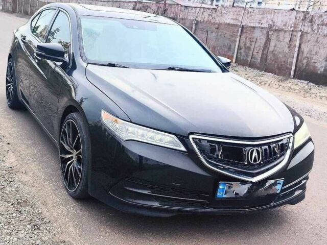 Черный Акура ТЛХ, объемом двигателя 2.4 л и пробегом 130 тыс. км за 9500 $, фото 1 на Automoto.ua