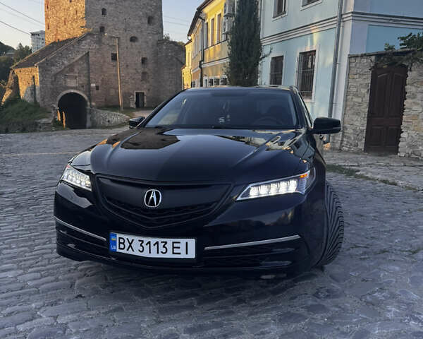 Черный Акура ТЛХ, объемом двигателя 3.47 л и пробегом 162 тыс. км за 15500 $, фото 1 на Automoto.ua