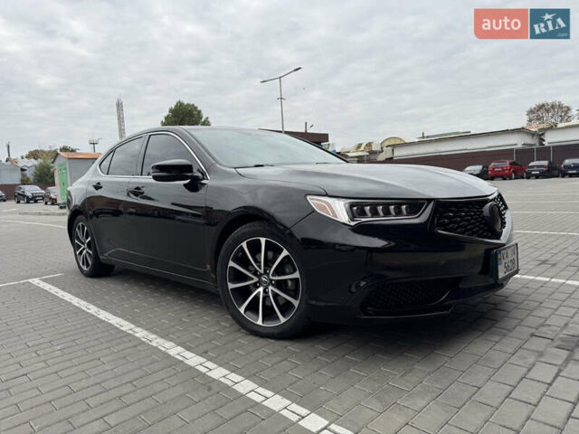 Черный Акура ТЛХ, объемом двигателя 2.37 л и пробегом 150 тыс. км за 18200 $, фото 1 на Automoto.ua