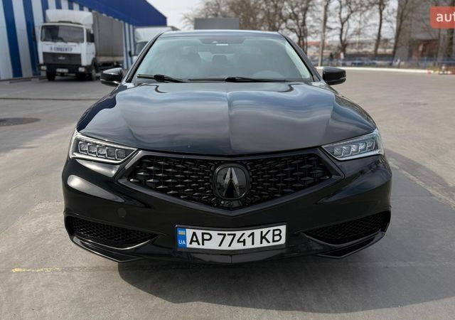 Черный Акура ТЛХ, объемом двигателя 3.5 л и пробегом 73 тыс. км за 18400 $, фото 1 на Automoto.ua