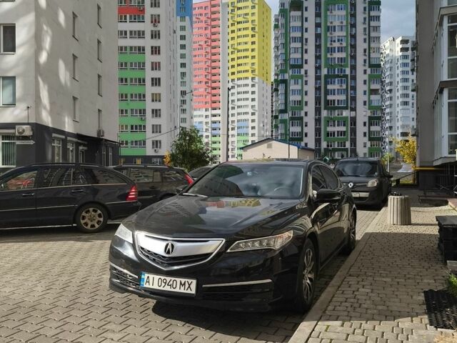 Черный Акура ТЛХ, объемом двигателя 2.36 л и пробегом 170 тыс. км за 14500 $, фото 1 на Automoto.ua