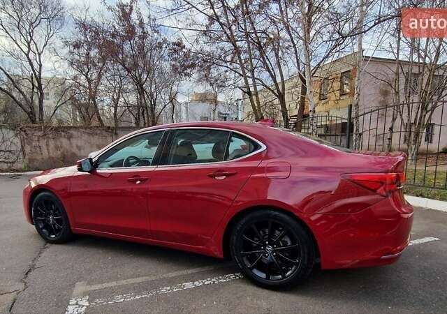 Красный Акура ТЛХ, объемом двигателя 3.47 л и пробегом 132 тыс. км за 15500 $, фото 1 на Automoto.ua