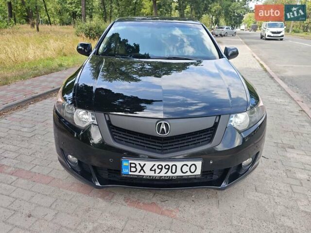 Черный Акура ТСХ, объемом двигателя 2.4 л и пробегом 231 тыс. км за 6900 $, фото 1 на Automoto.ua