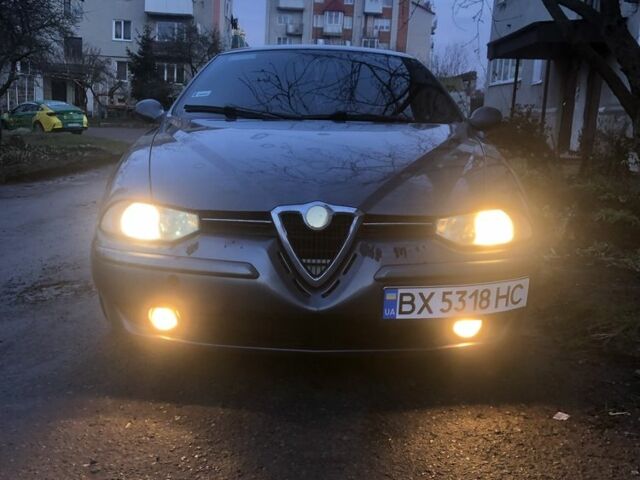 Серый Альфа 155, объемом двигателя 1.9 л и пробегом 320 тыс. км за 3200 $, фото 1 на Automoto.ua