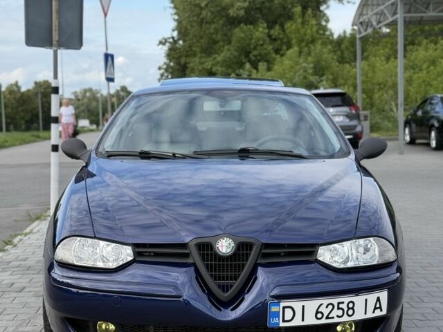 Синий Альфа 156, объемом двигателя 2.5 л и пробегом 305 тыс. км за 4333 $, фото 1 на Automoto.ua