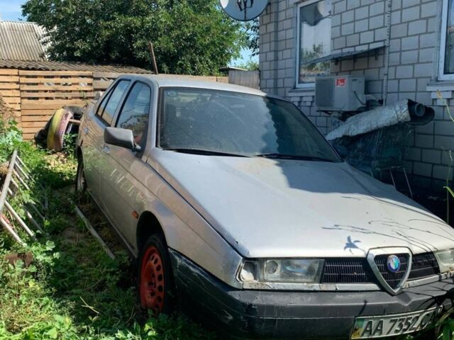 Серый Альфа Ромео 155, объемом двигателя 1.8 л и пробегом 220 тыс. км за 800 $, фото 1 на Automoto.ua