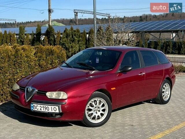 Красный Альфа Ромео 156, объемом двигателя 2 л и пробегом 288 тыс. км за 2150 $, фото 1 на Automoto.ua