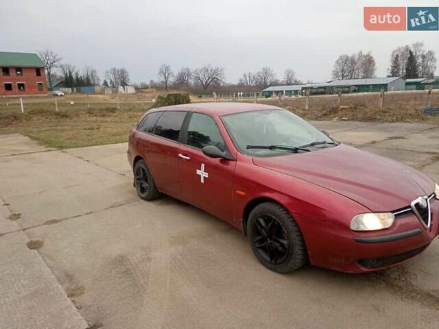 Красный Альфа Ромео 156, объемом двигателя 1.9 л и пробегом 340 тыс. км за 3500 $, фото 1 на Automoto.ua
