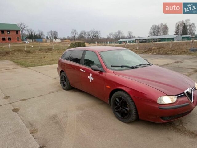 Червоний Альфа Ромео 156, об'ємом двигуна 1.9 л та пробігом 340 тис. км за 3500 $, фото 1 на Automoto.ua