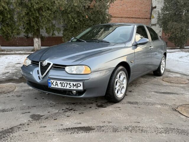 Серый Альфа Ромео 156, объемом двигателя 2 л и пробегом 213 тыс. км за 3600 $, фото 1 на Automoto.ua