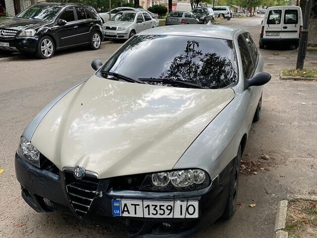 Серый Альфа Ромео 156, объемом двигателя 1.9 л и пробегом 210 тыс. км за 3700 $, фото 1 на Automoto.ua
