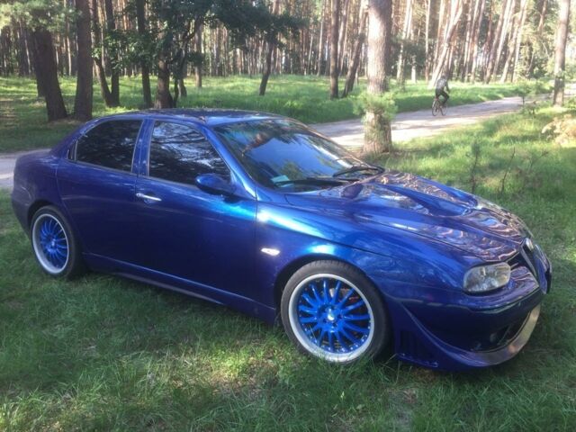 Синій Альфа Ромео 156, об'ємом двигуна 2 л та пробігом 1 тис. км за 7700 $, фото 1 на Automoto.ua
