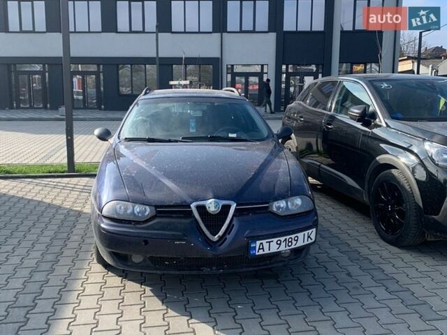 Синий Альфа Ромео 156, объемом двигателя 1.9 л и пробегом 350 тыс. км за 1999 $, фото 1 на Automoto.ua