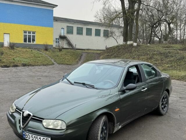 Зеленый Альфа Ромео 156, объемом двигателя 2.4 л и пробегом 250 тыс. км за 2200 $, фото 1 на Automoto.ua