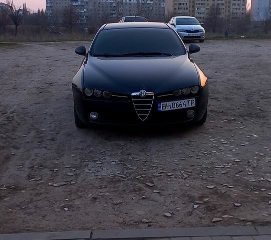 Чорний Альфа Ромео 159, об'ємом двигуна 1.9 л та пробігом 245 тис. км за 6300 $, фото 1 на Automoto.ua