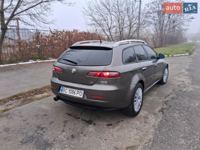 Сірий Альфа Ромео 159, об'ємом двигуна 2.2 л та пробігом 216 тис. км за 6500 $, фото 1 на Automoto.ua