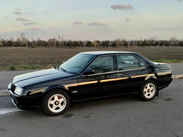 Черный Альфа Ромео 164, объемом двигателя 2 л и пробегом 480 тыс. км за 1200 $, фото 1 на Automoto.ua