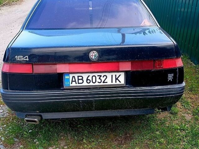 Чорний Альфа Ромео 164, об'ємом двигуна 2 л та пробігом 315 тис. км за 1700 $, фото 1 на Automoto.ua