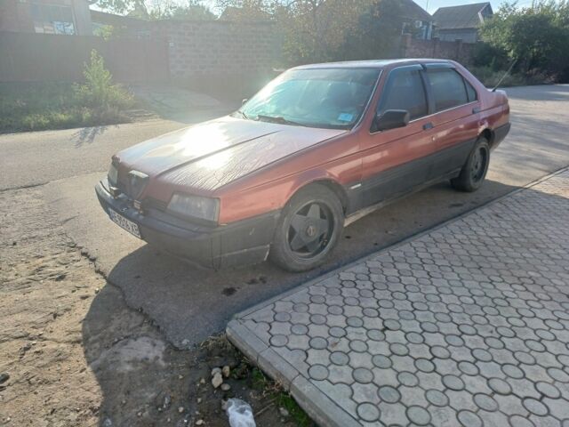 Червоний Альфа Ромео 164, об'ємом двигуна 2 л та пробігом 200 тис. км за 851 $, фото 1 на Automoto.ua