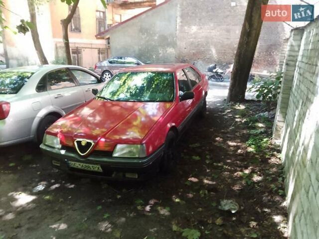 Красный Альфа Ромео 164, объемом двигателя 2 л и пробегом 230 тыс. км за 1500 $, фото 1 на Automoto.ua
