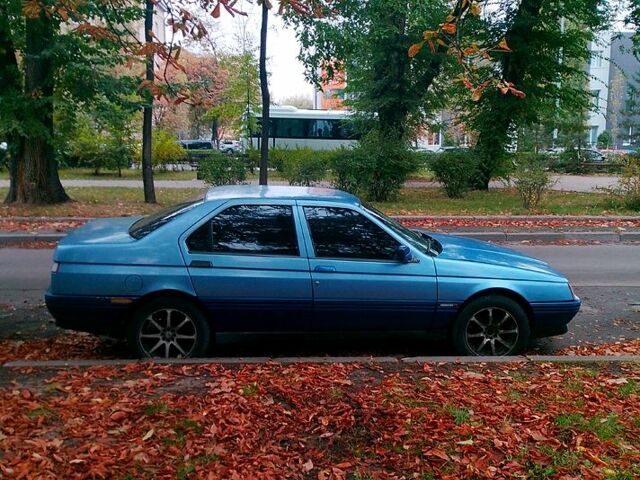 Синій Альфа Ромео 164, об'ємом двигуна 2 л та пробігом 480 тис. км за 1700 $, фото 1 на Automoto.ua