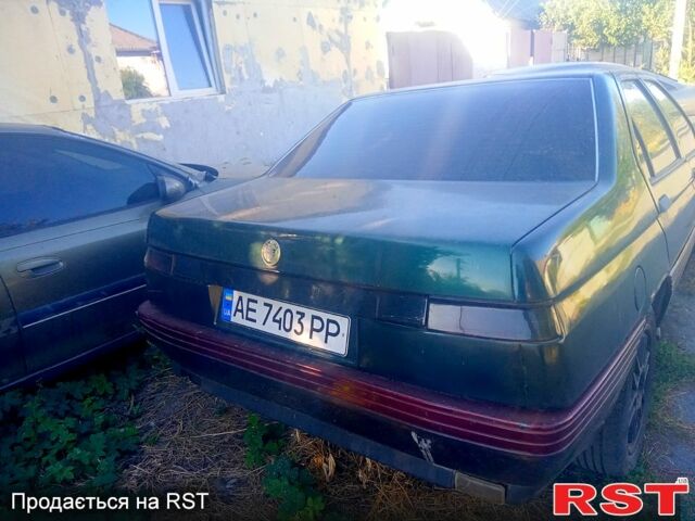 Зеленый Альфа Ромео 164, объемом двигателя 2 л и пробегом 180 тыс. км за 1000 $, фото 1 на Automoto.ua