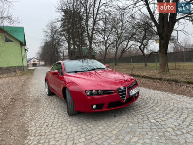 Красный Альфа Ромео Брера, объемом двигателя 2.2 л и пробегом 170 тыс. км за 7300 $, фото 1 на Automoto.ua