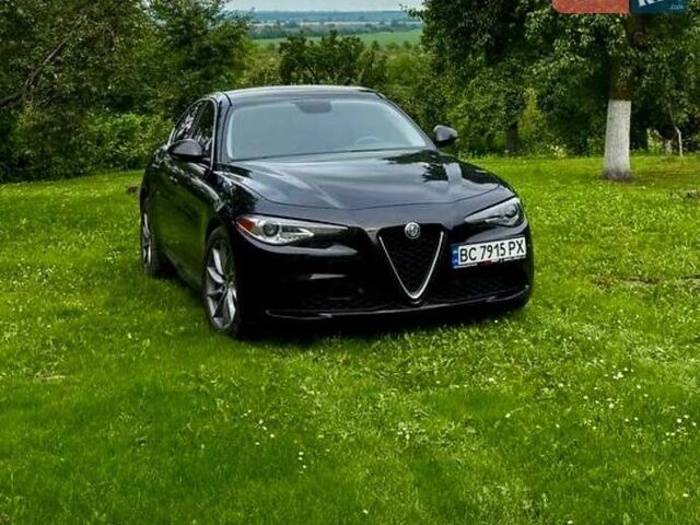 Черный Альфа Ромео Джулия, объемом двигателя 2 л и пробегом 78 тыс. км за 17800 $, фото 1 на Automoto.ua
