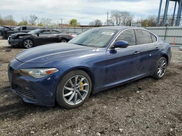 Синий Альфа Giulia, объемом двигателя 2 л и пробегом 137 тыс. км за 3500 $, фото 1 на Automoto.ua
