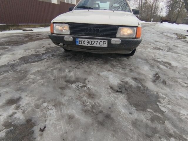 Белый Ауди 100, объемом двигателя 2 л и пробегом 320 тыс. км за 800 $, фото 1 на Automoto.ua